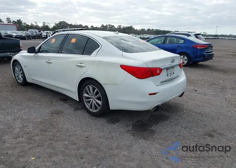 2017 Infiniti Q50 3.0T Premium z USA, uszkodzony, nr VIN JN1EV7AP4HM735955